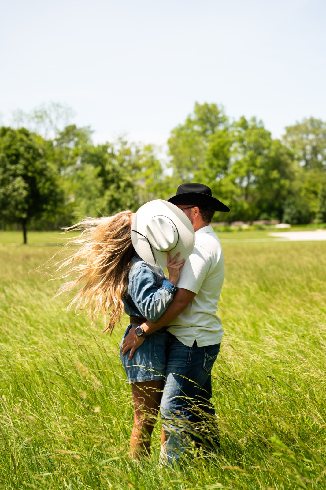 Casual couple shoots